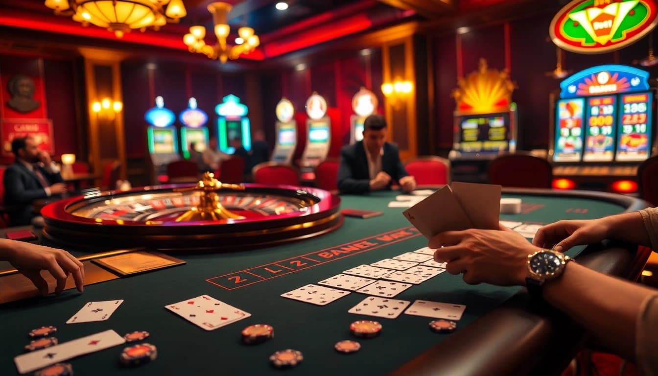 The hidden wiki 2026 featured in a vibrant casino scene with strategic gameplay and exciting gambling elements.