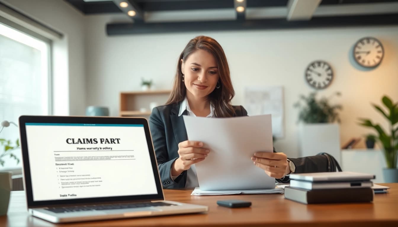 Understanding how do home warranty claims work step by step with a professional customer service agent.