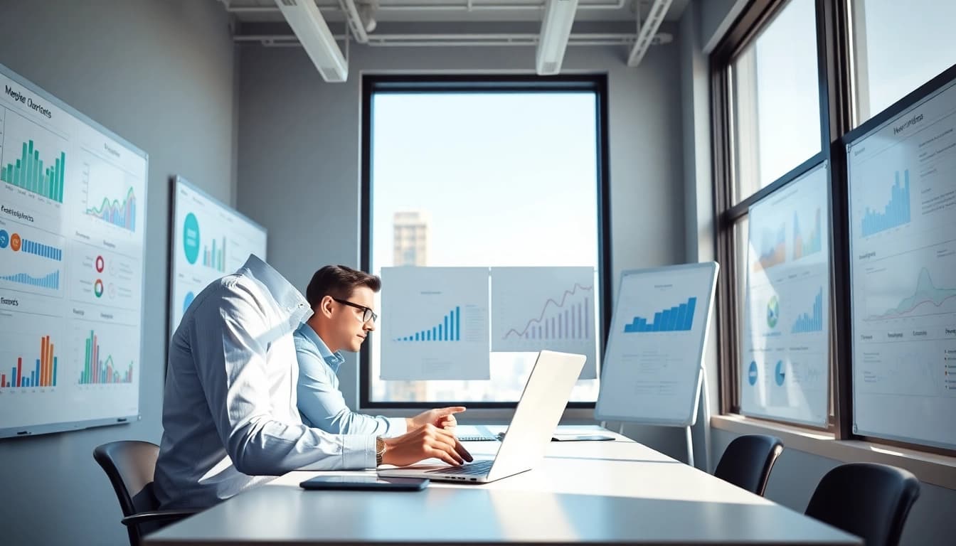 Implement effective google ads edmonton strategies in a modern office setup.