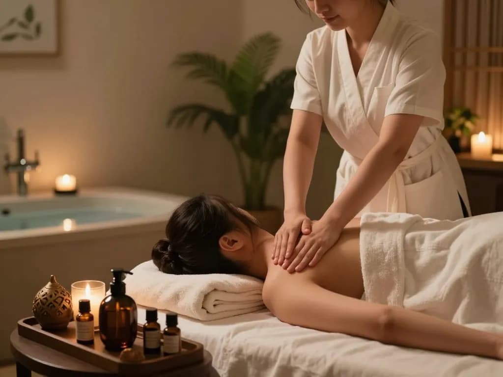Experience the ultimate relaxation with 삼성동마사지 in a serene spa setting.