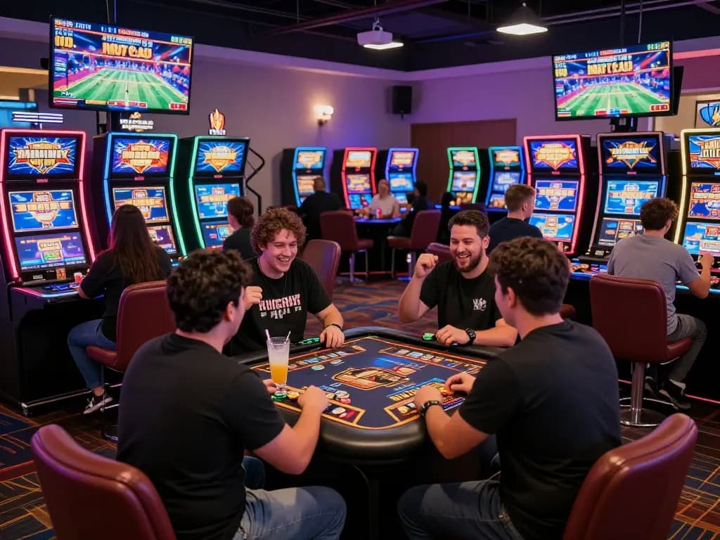 Exciting SC88 đăng ký online gaming experience with players engaged in various casino games.