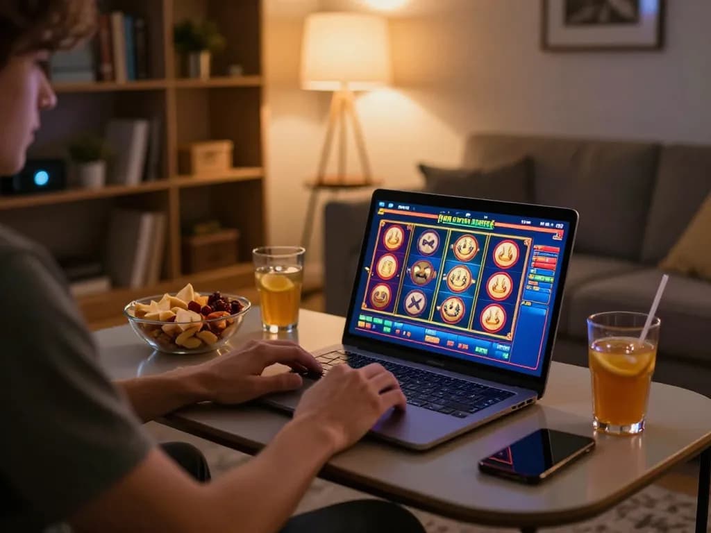 56WIN offers a thrilling online gaming experience featuring vibrant slot games and a cozy environment.
