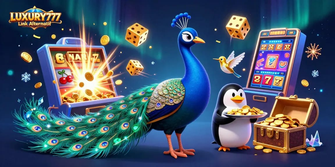 Tindakan menang dan memenangkan hadiah besar dengan LUXURY777 Link Alternatif di kasino online.