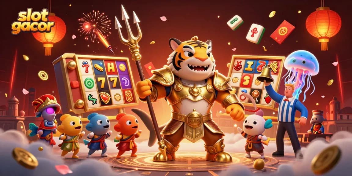 Experience exhilarating slot gacor action with our vibrant 3D underwater casino scene.