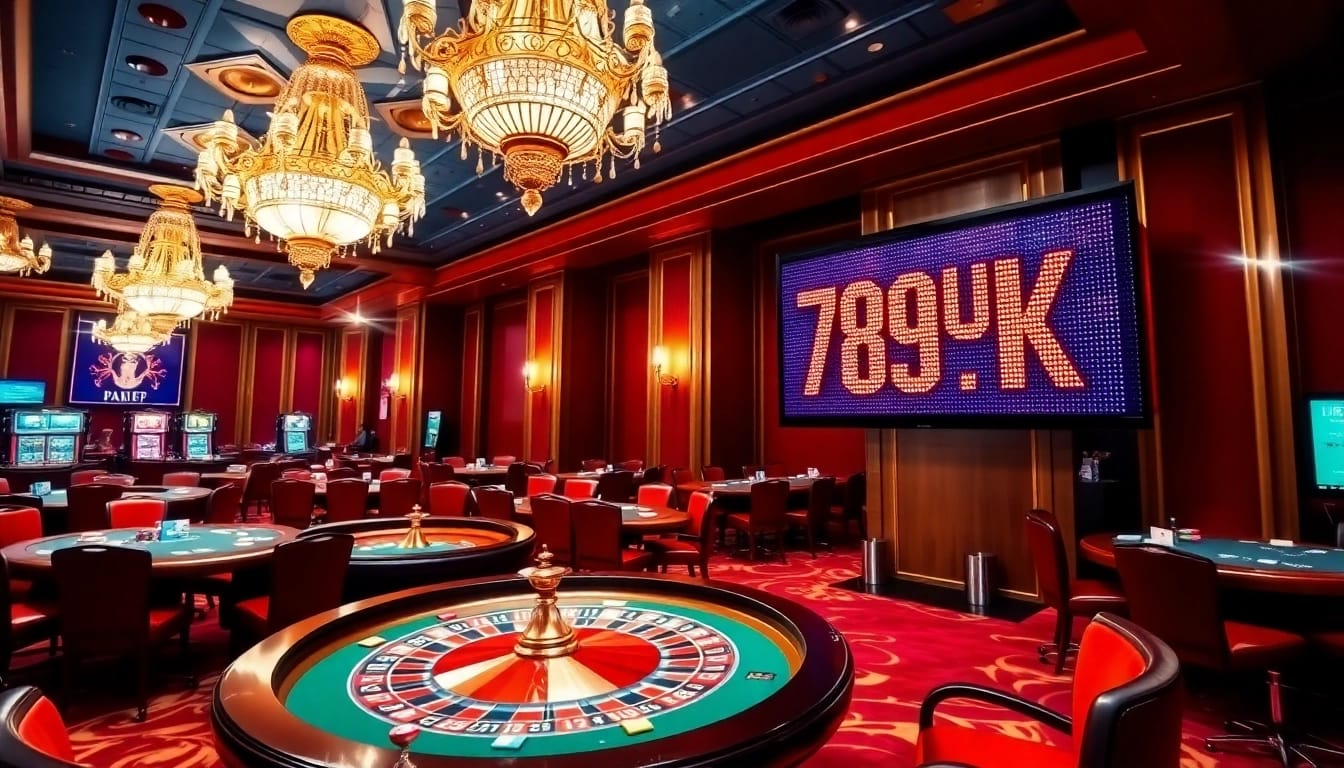 Experience thrilling casino action with 789K in winnings at a luxurious poker table.