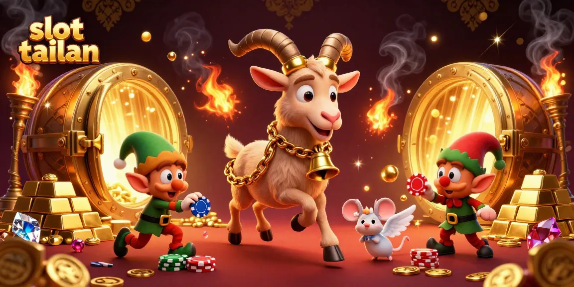 Engage with slot tailan in an immersive, vibrant casino scene featuring characters and dynamic game elements.