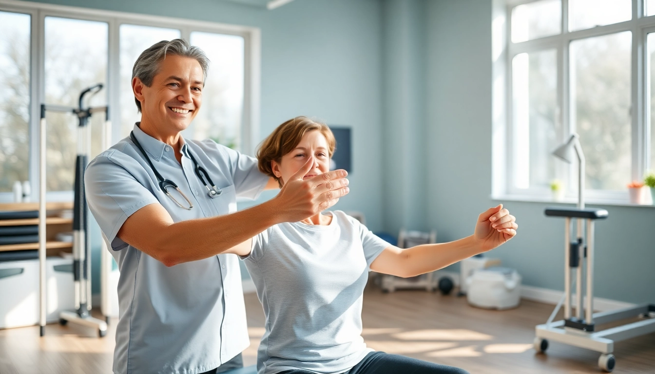 Enhance mobility with griesbach physiotherapy in a serene therapy environment.