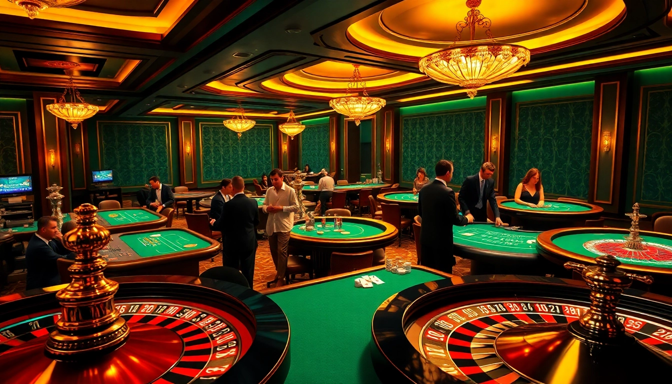 Nếu như vậy bám vào đây players strategizing bets at a luxurious casino table, enhancing their gambling experience.