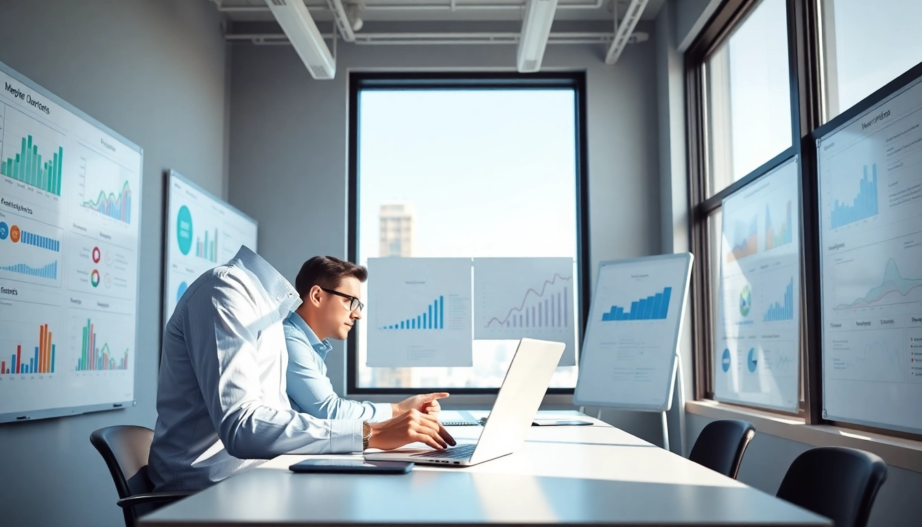 Implement effective google ads edmonton strategies in a modern office setup.