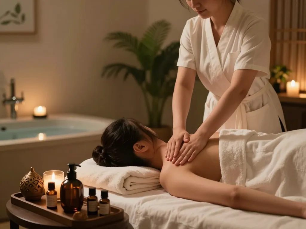 Experience the ultimate relaxation with 삼성동마사지 in a serene spa setting.