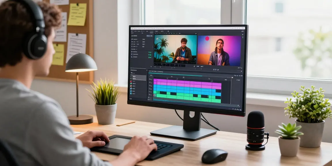 CapCut Pro Subscription in Nepal - Creative workspace showcasing video editing tools and vibrant interface.
