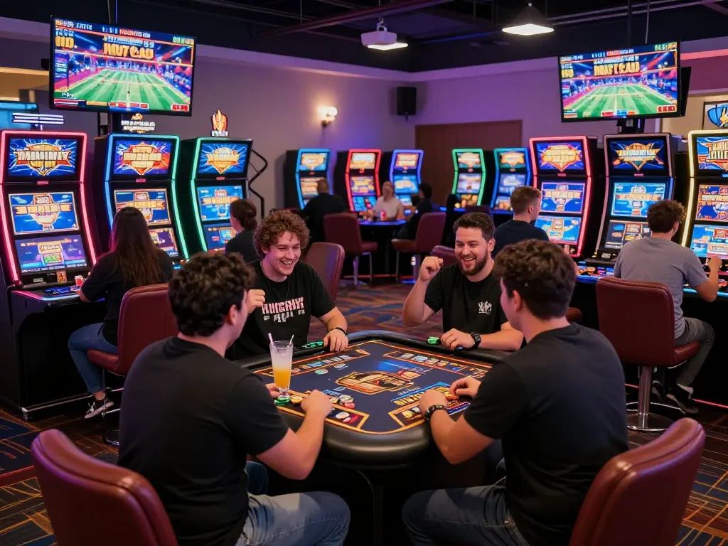 Exciting SC88 đăng ký online gaming experience with players engaged in various casino games.
