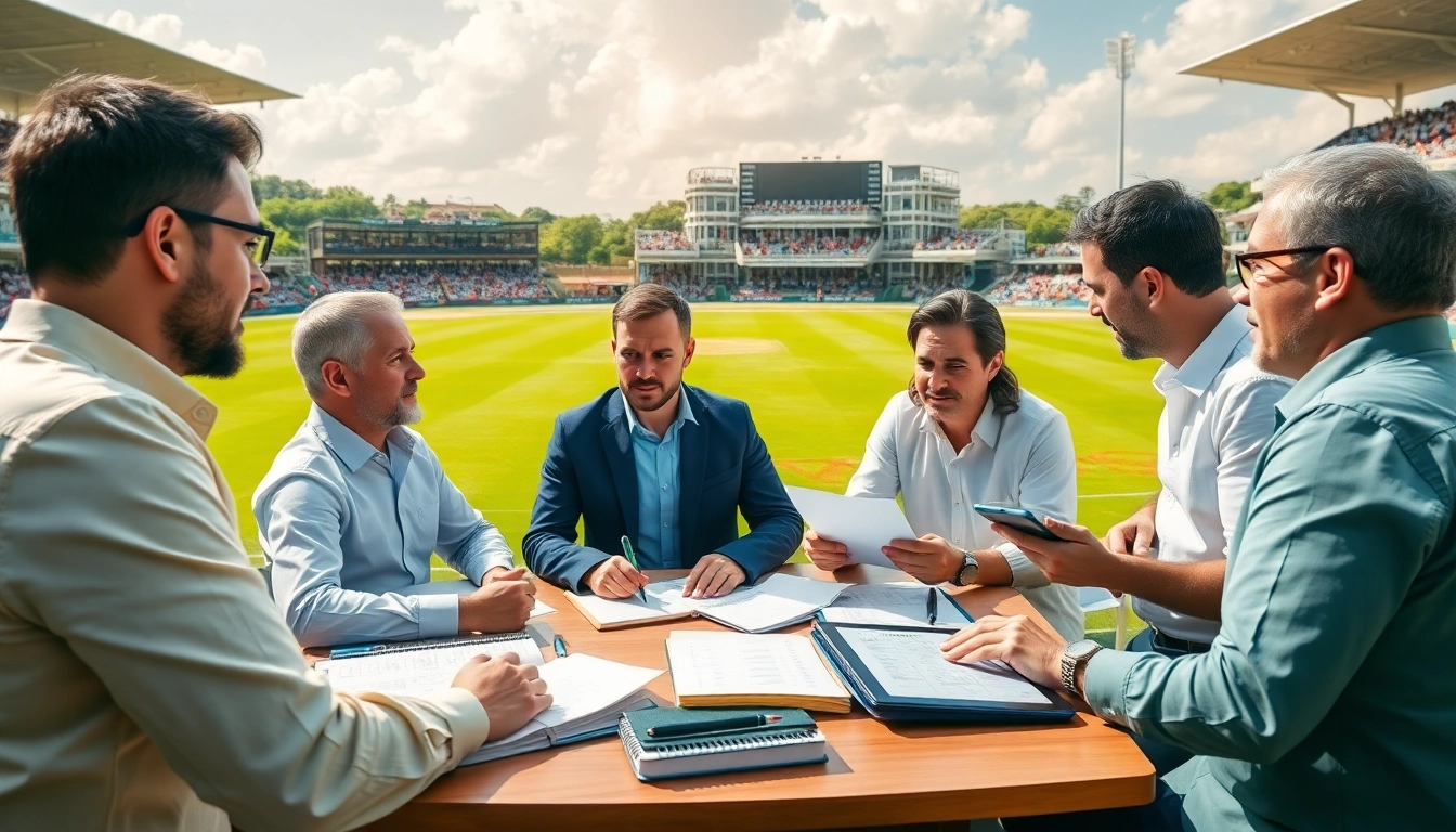 Analyze today's prediction ipl with cricket experts in a vibrant atmosphere.
