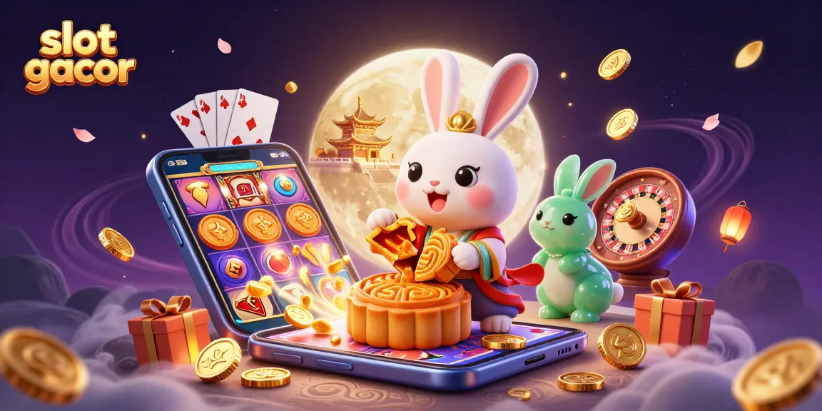 Experience thrilling slot gacor action with 3D characters enjoying vibrant gaming symbols and exciting casino elements.