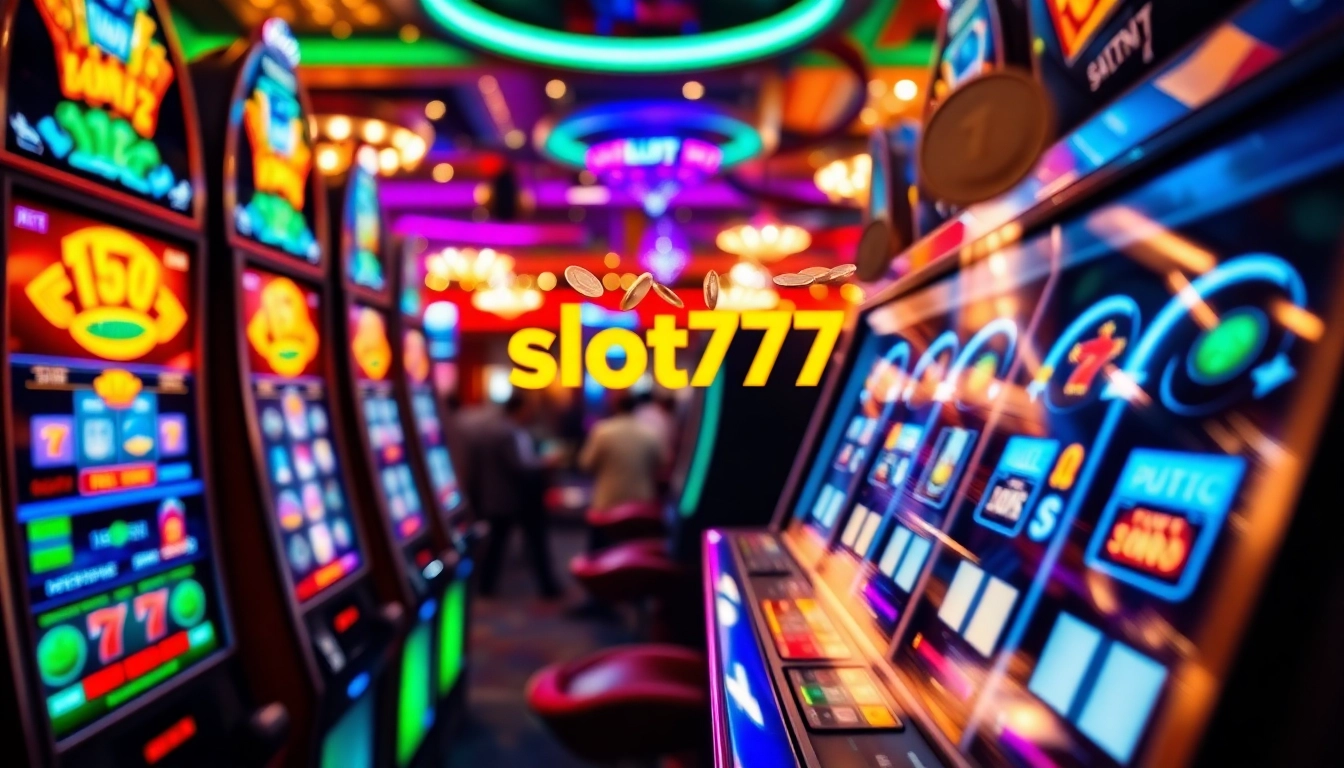 Menangkan besar dengan slot777 di mesin slot berkilau dan penuh warna.