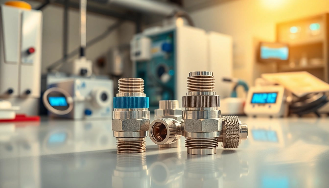 Ethanol sensor AN adapters displayed among calibration tools, emphasizing precision and functionality.