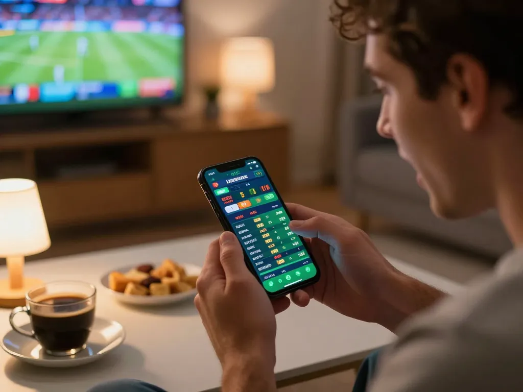 KQBD sports betting app interface showing live odds and dynamic updates.