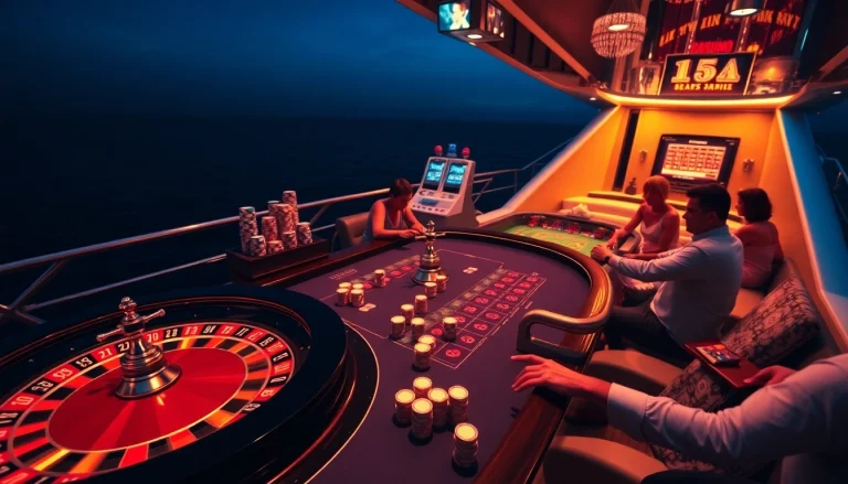Experience winning moments at "XX88 Boats" casino with thrilling roulette and poker action.