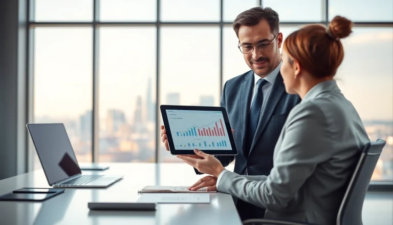 카드 현금화 전략을 상담하는 전문가와 클라이언트, 전문적인 분위기.