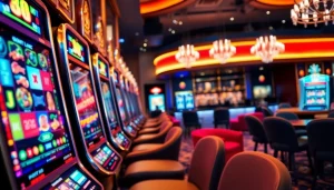 Menikmati permainan slot di luxury333 dengan suasana kasino yang mewah dan elegan.