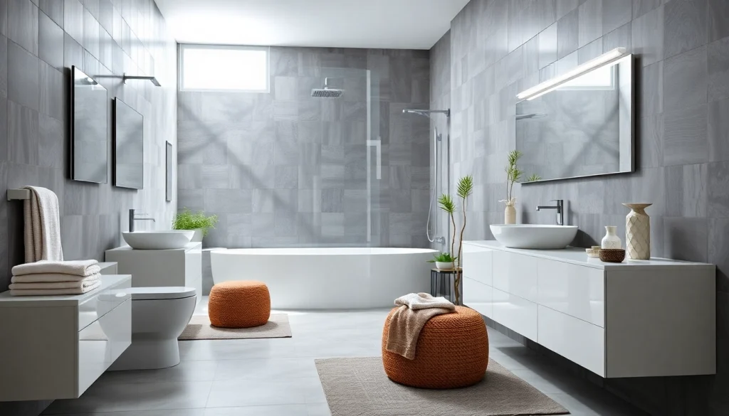 Gestalten Sie Ihr Badezimmer mit Sonni sanitär Produkten wie modernen Duschen und eleganten Möbeln.