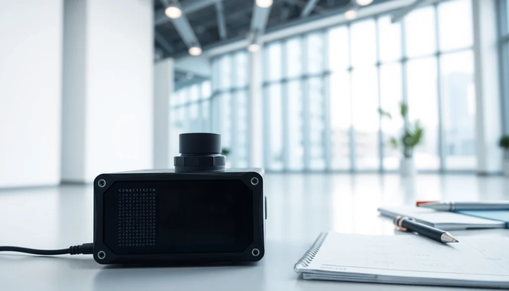 C168 technology showcased in a modern office setup with sleek accessories