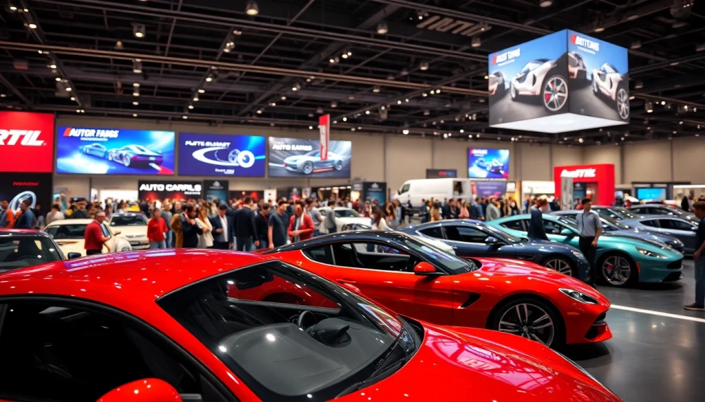 Experience the excitement of the Auto Cars Show with sleek vehicles and engaging exhibits.