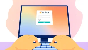 tashan win login screen showcasing features and gameplay options for users.
