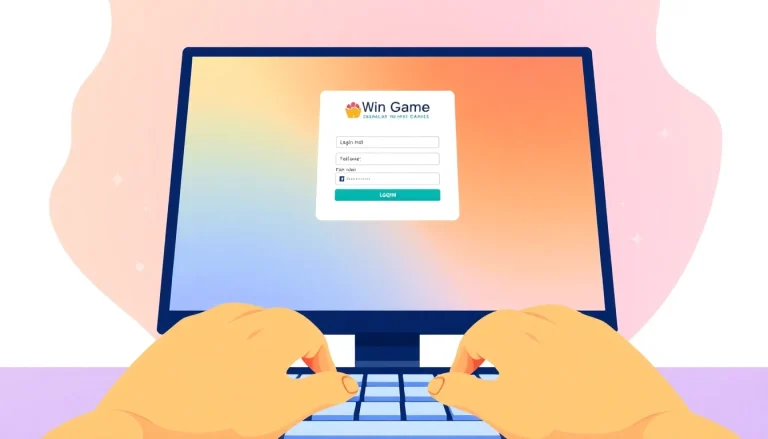 tashan win login screen showcasing features and gameplay options for users.