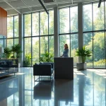 Enhance your knowledge of Real Estate with an inviting modern office setting for clients.