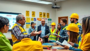 Engaging OSHA training carolinas session emphasizing safety education for participants.