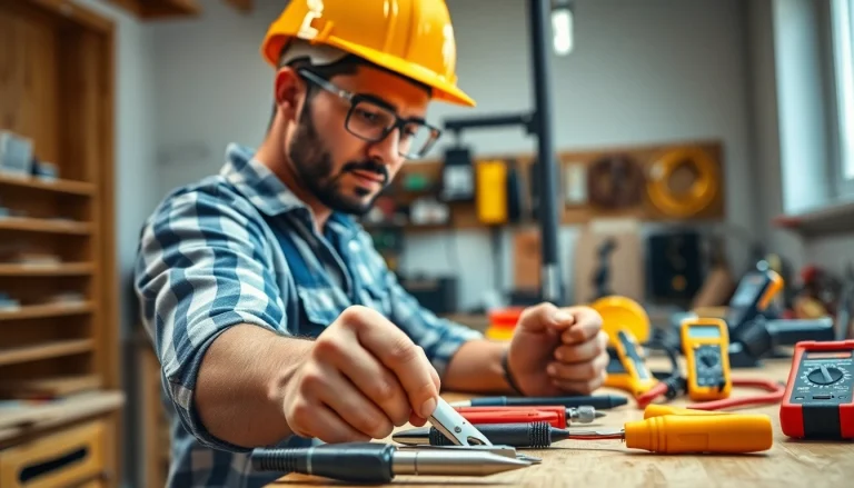 Learn about electrician apprenticeship hawaii as a professional shows essential skills and tools.