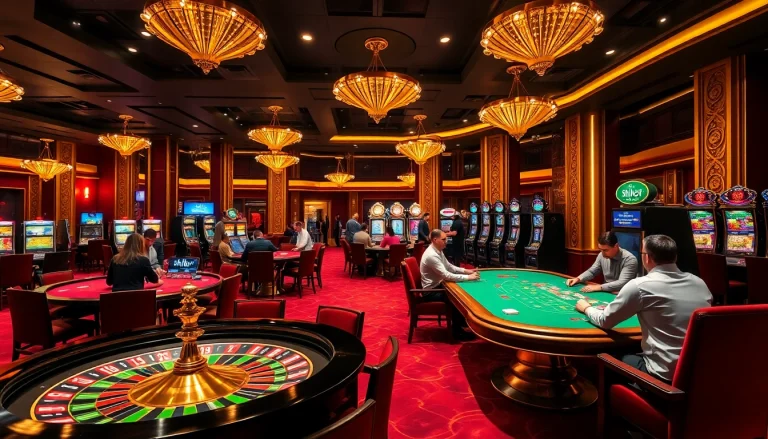 Experience the thrill of shbet with advanced gaming tables and luxurious casino ambiance.