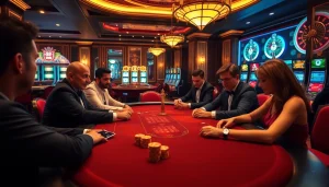 Experience the thrill of high-stakes play at the s88 vip gaming table in a luxurious casino.