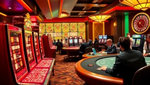 Experience thrilling gameplay at https://www.66slots8.com/ with exciting slot machines and poker tables.