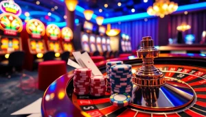 Engaging online casino experience at https://f1682.email/ with vibrant gaming visuals and betting elements.