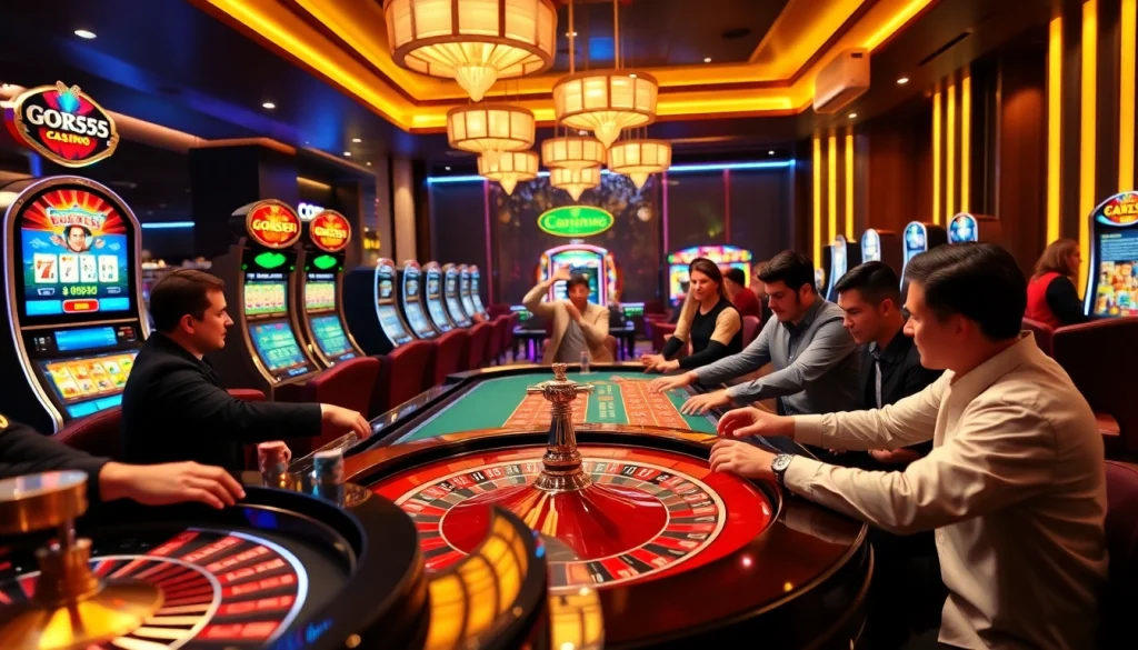 Win big at god55 with vibrant casino games and a thrilling atmosphere.