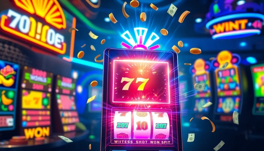 Mainkan slot depo 5000 dan rasakan keseruan dengan tampilan mesin slot penuh warna.