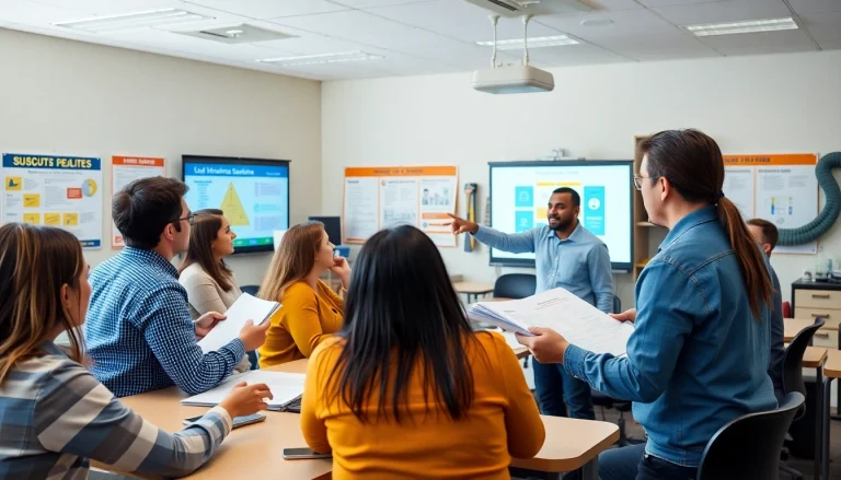 Participants engaged in interactive OSHA training carolinas session focused on workplace safety.