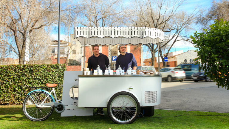 Mobile Coffee Cart
