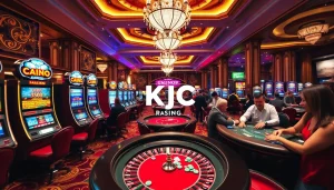 Experience high-stakes gambling at KJC casino with thrilling tables and vibrant atmosphere.