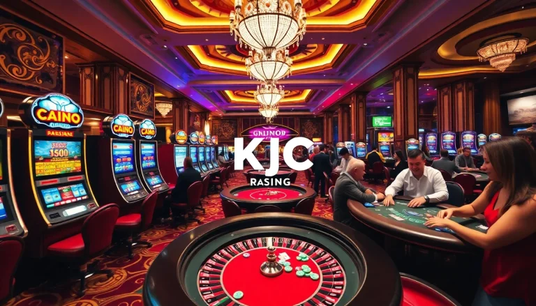 Experience high-stakes gambling at KJC casino with thrilling tables and vibrant atmosphere.