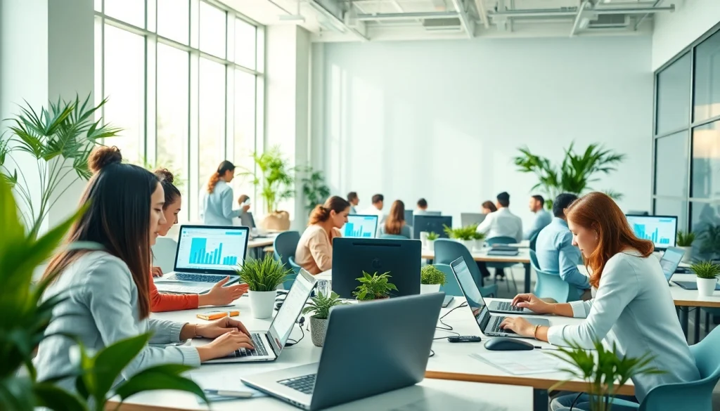 Explore seamless productivity with WPS下载 in a modern office environment.