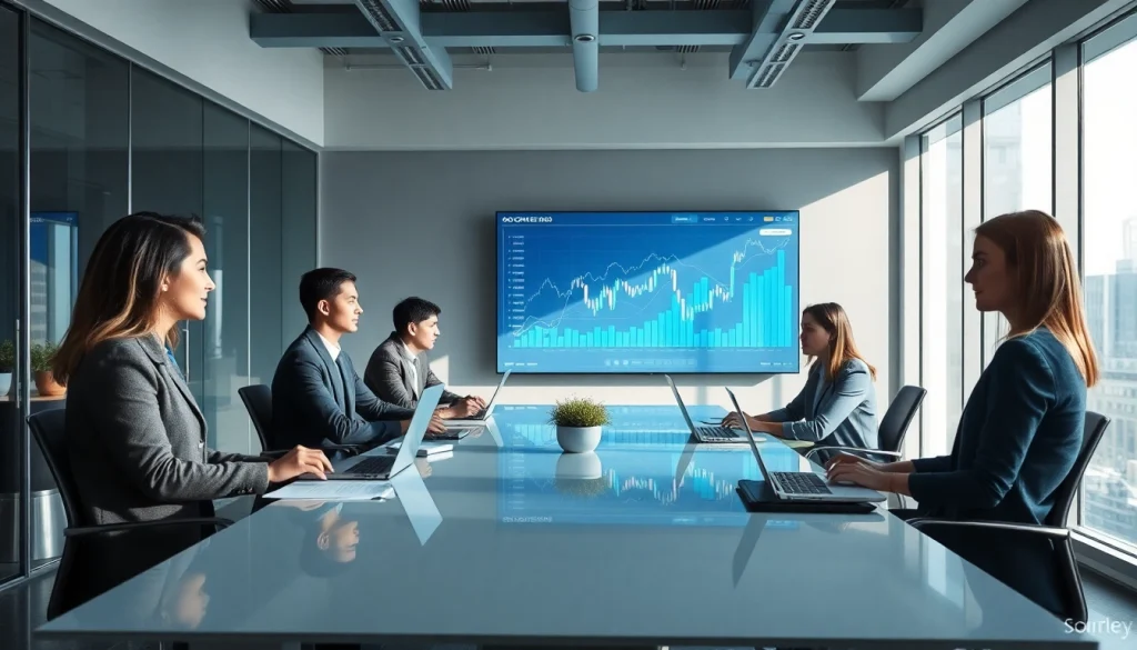 BOX138 financial meeting showcase with technology and collaboration