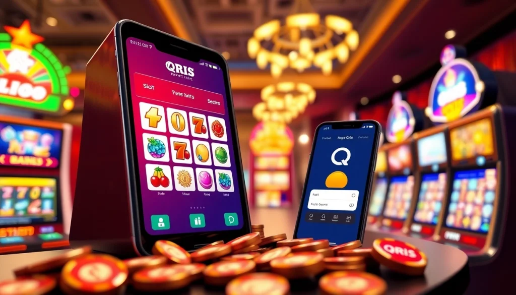 Penggunaan slot deposit 1000 qris untuk bermain game slot online yang seru dan menguntungkan.