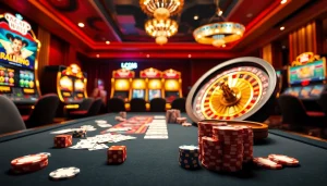 Experience the thrill of gaming at trang chủ lc88 with vibrant tables and exciting slot machines.