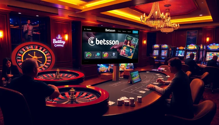 Experience the excitement of gambling at https://betssonn.com.br with vibrant casino games and a luxurious atmosphere.
