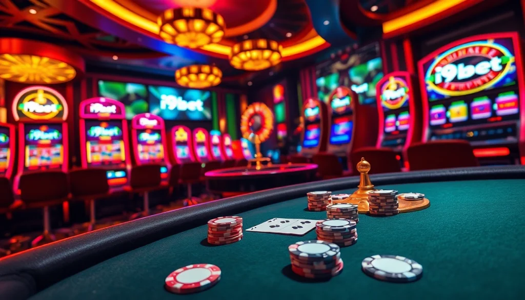 Experience the thrill of winning at i9bet with vibrant casino games and welcoming atmosphere.