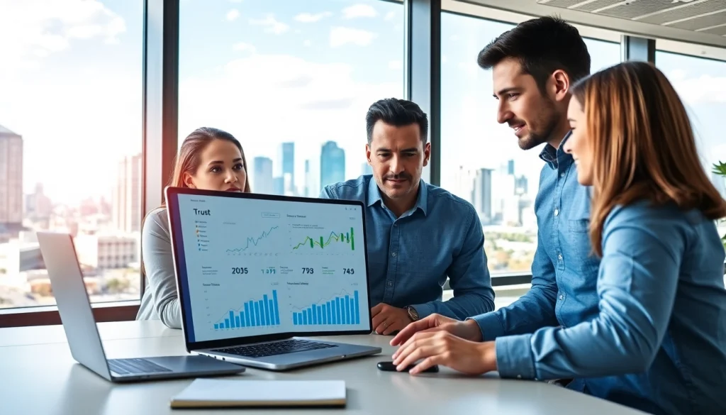 Discover effective strategies for google ads edmonton through professional teamwork in a modern office.