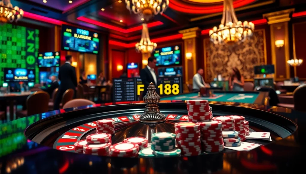 Experience the excitement of the casino with the F168 link, showcasing vibrant gaming strategies.